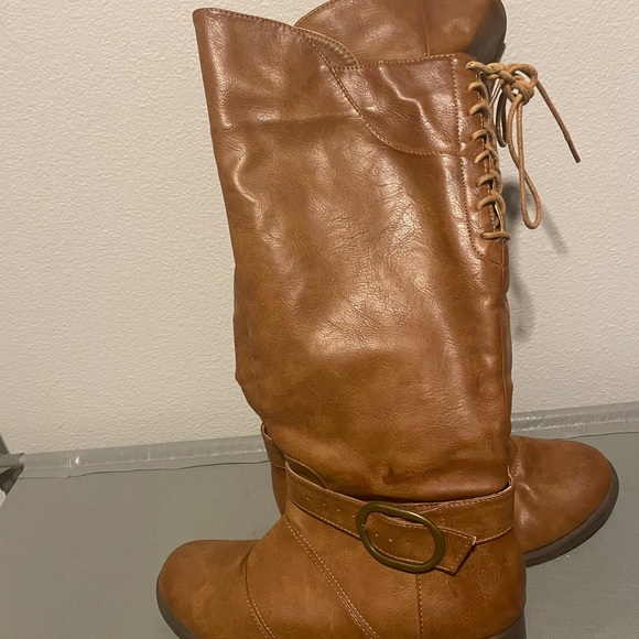 Kohl's Shoes Lace Up Fall Boots Poshmark